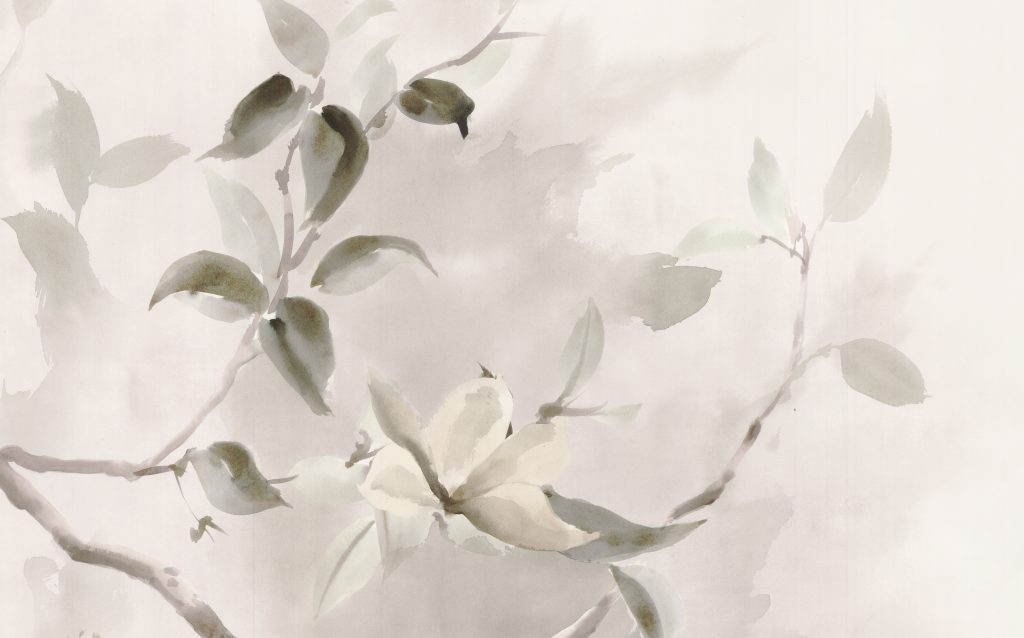 papel pintado a mano