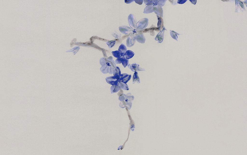 Papel pintado a mano