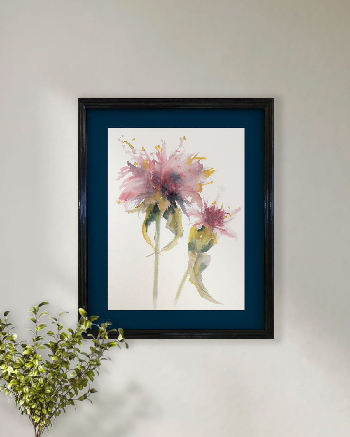 Cynara Rosa I | acuarela