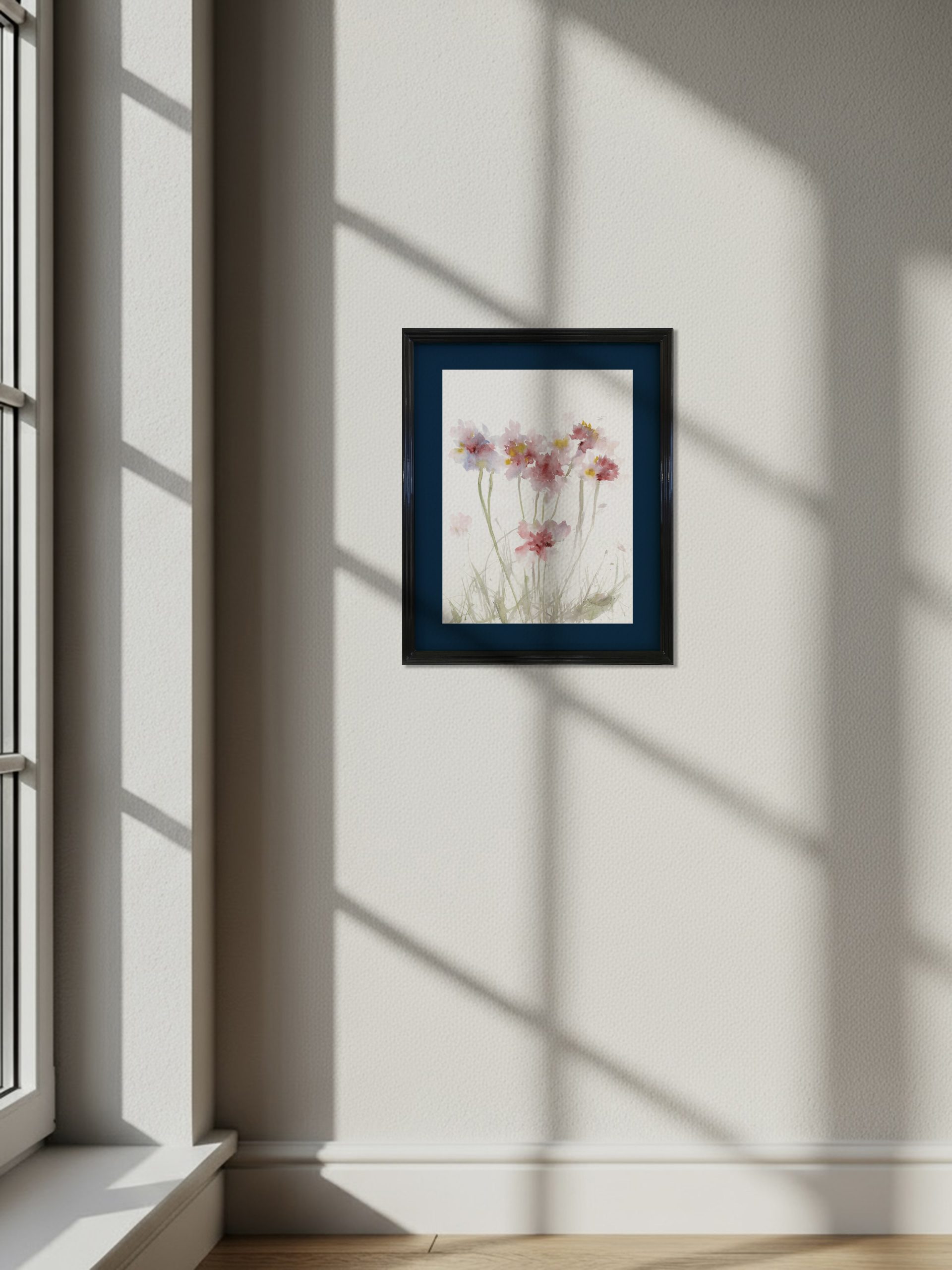 Cynara Rosa - 2 | acuarela