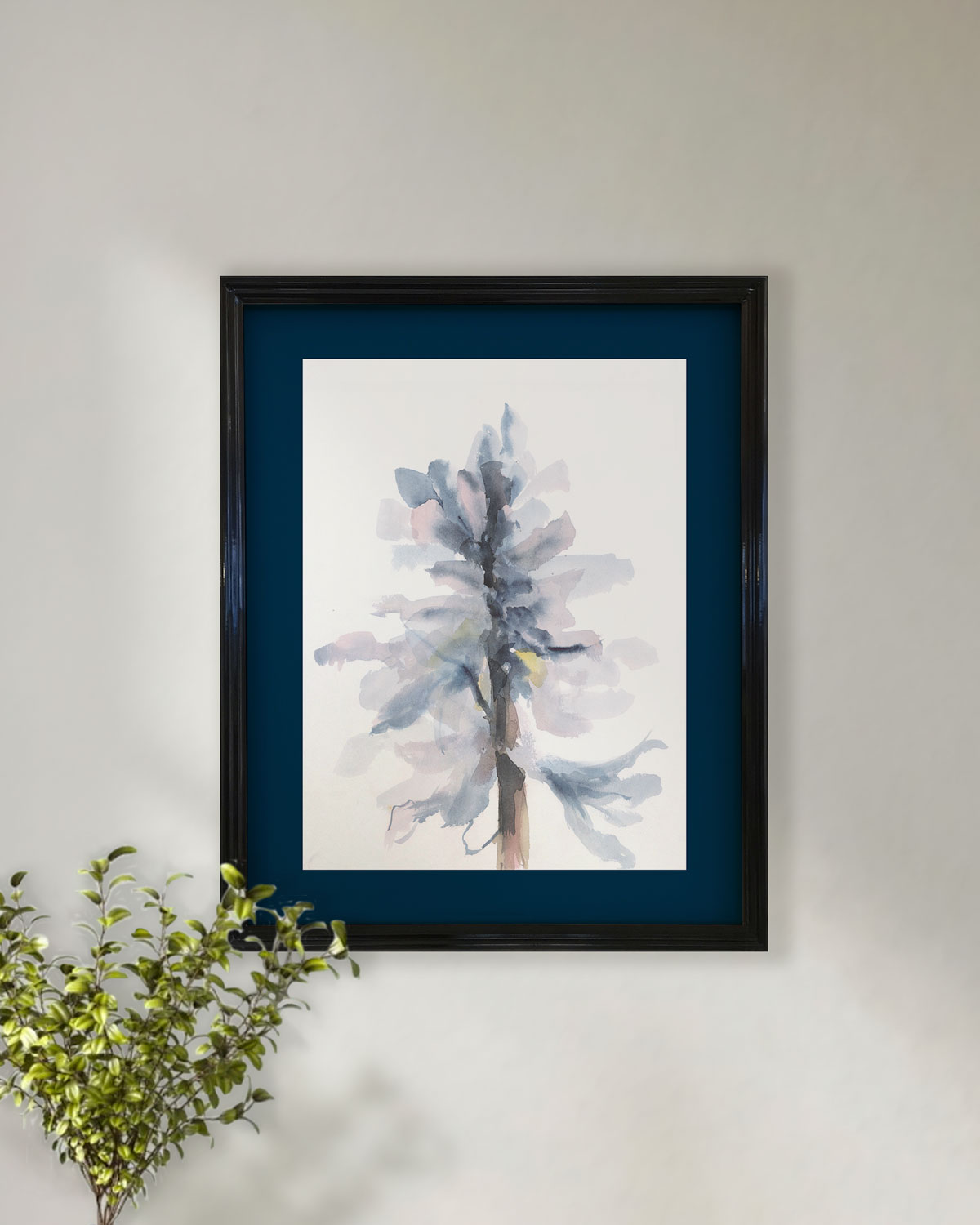 Lilium Azul | acuarela