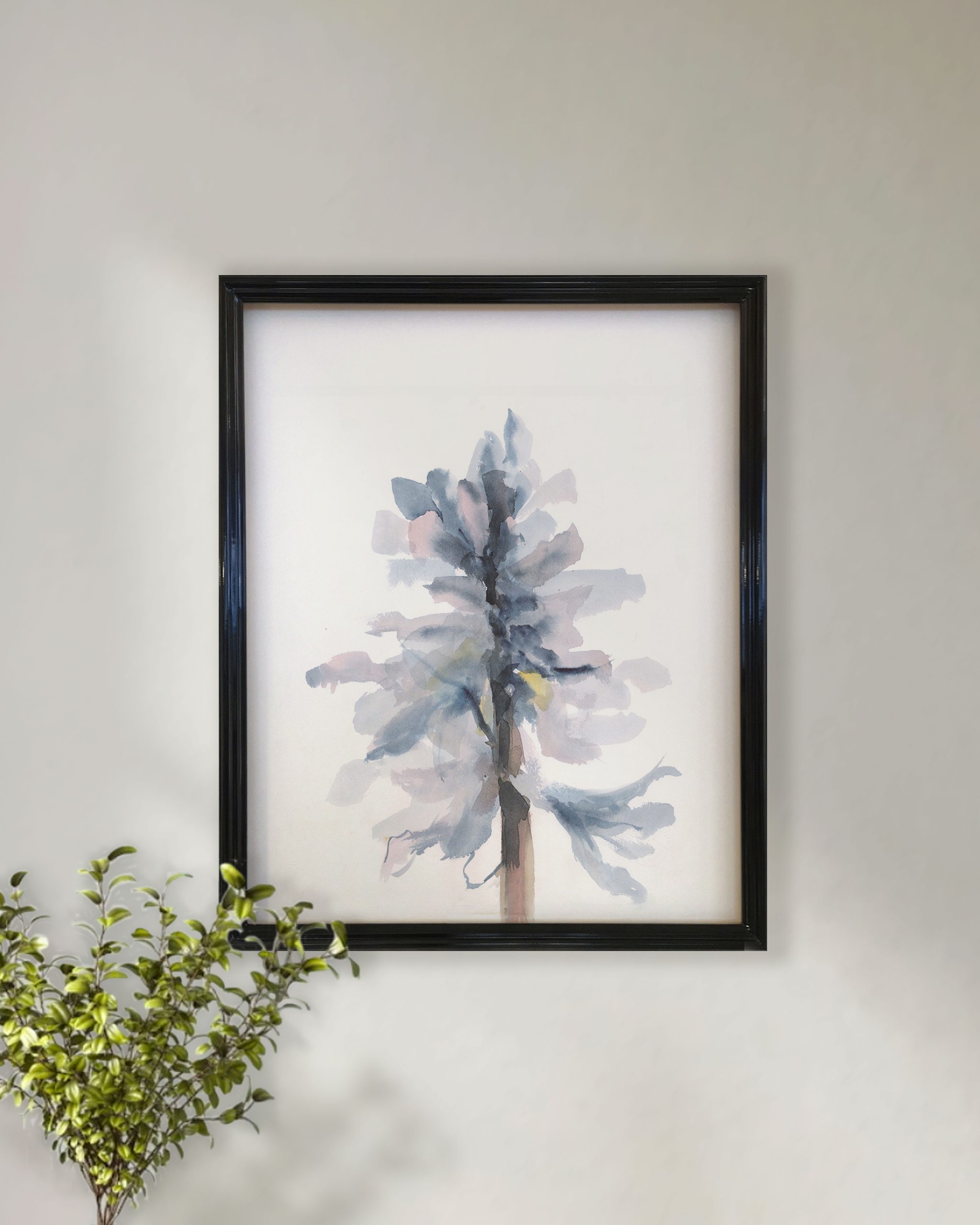 Lilium Azul | acuarela