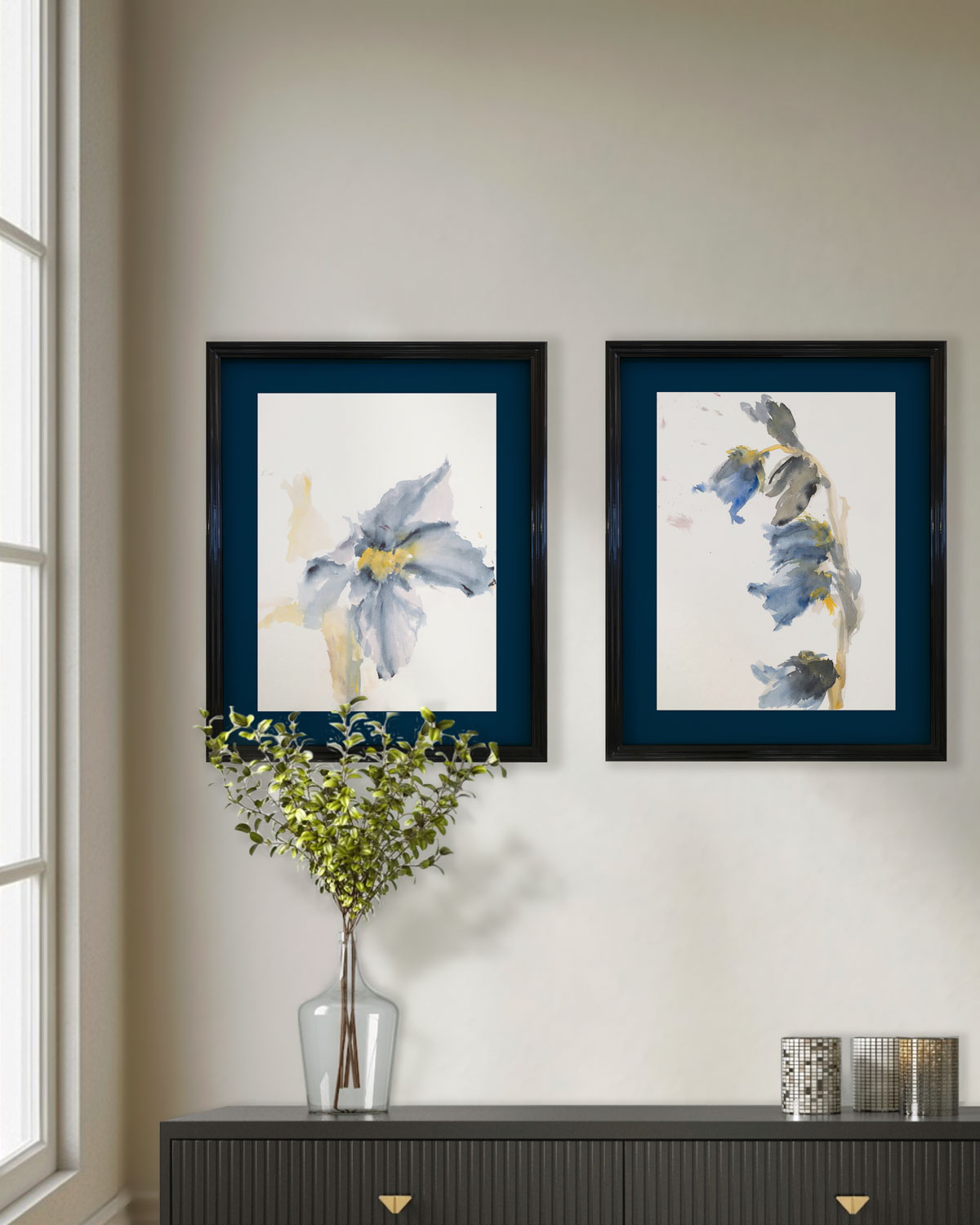 Lilium Llorón | acuarela