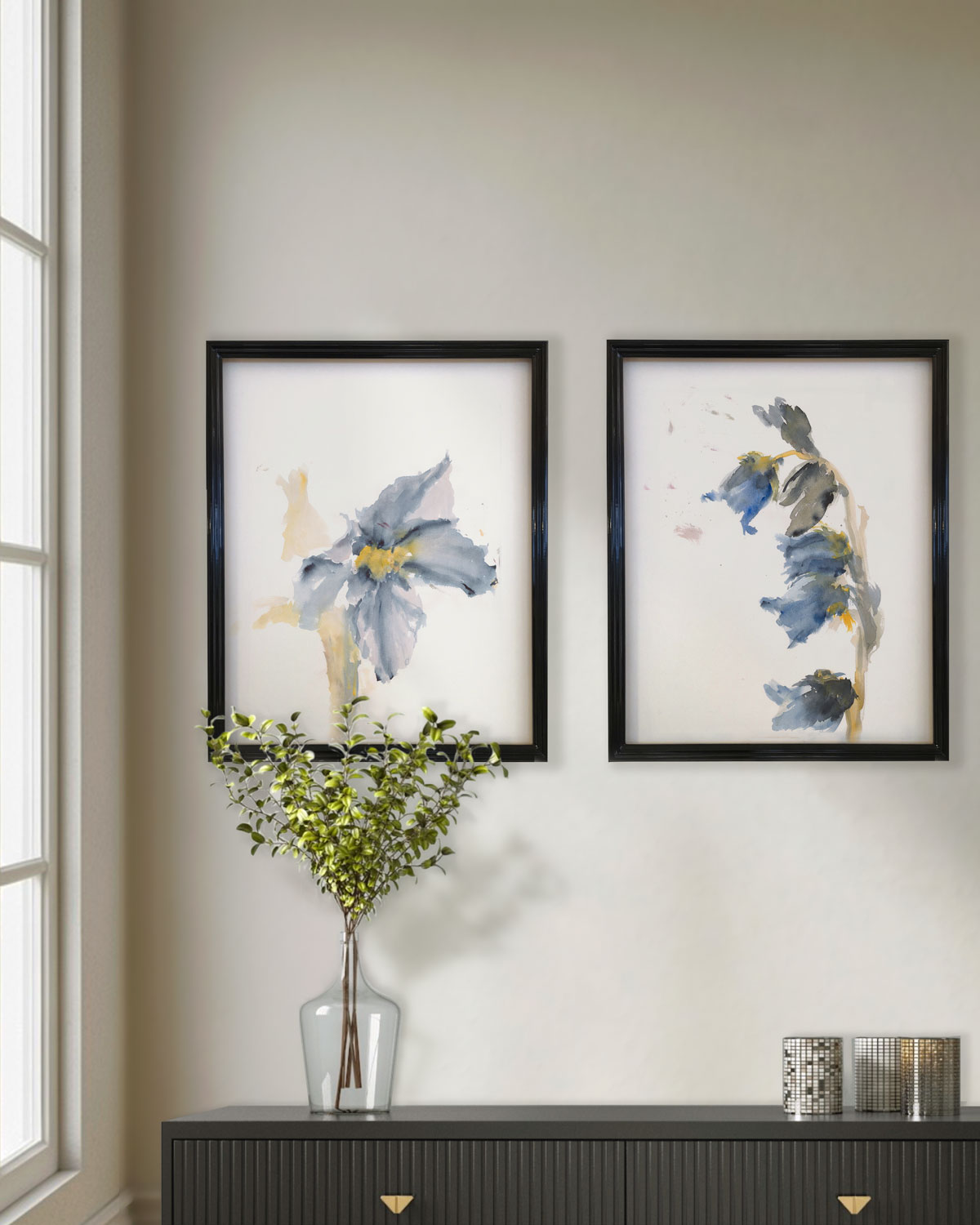 Lilium Llorón | acuarela